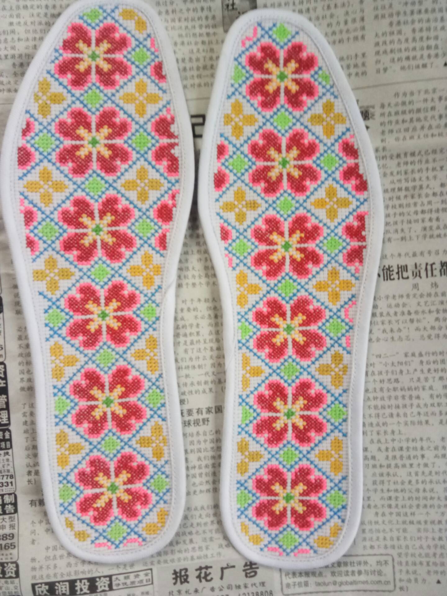 鞋垫手工的快手