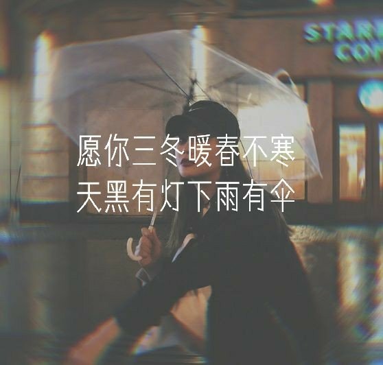 "愿你三冬暖 春不寒 天黑有灯 下雨有伞" - 桥话97