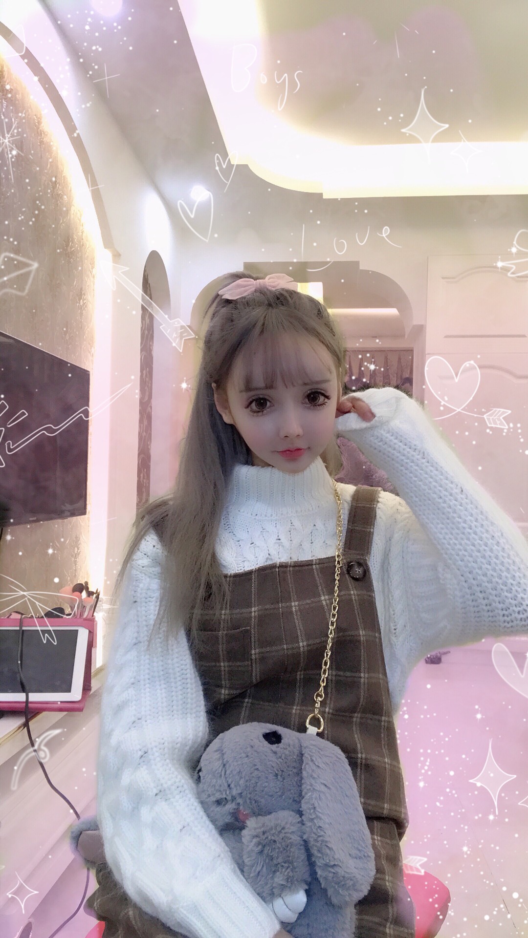 接了一个芭比萌萌 - michelle-ss的快手