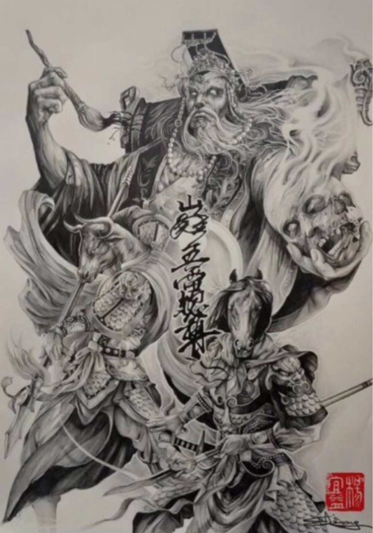 閻王- 金龍堂文身tatto亮子的快手