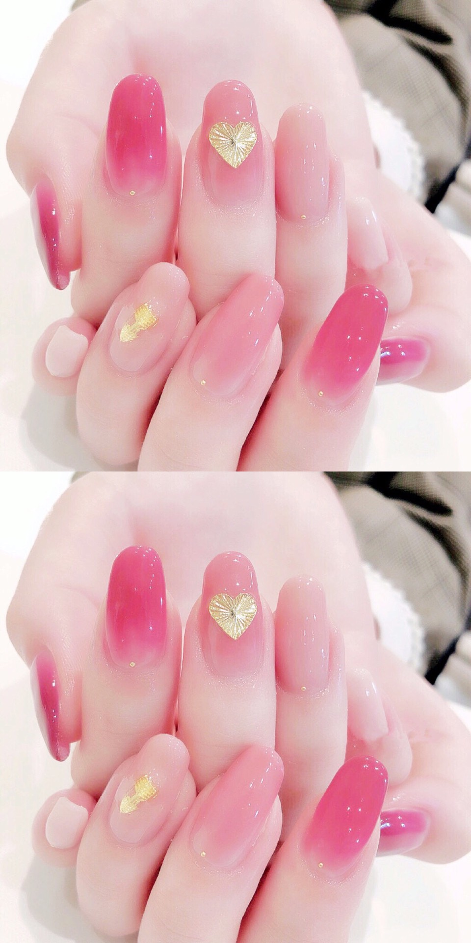 美甲##美甲控# 新娘甲 粉色渐变93 - 耶繁星9799的快手