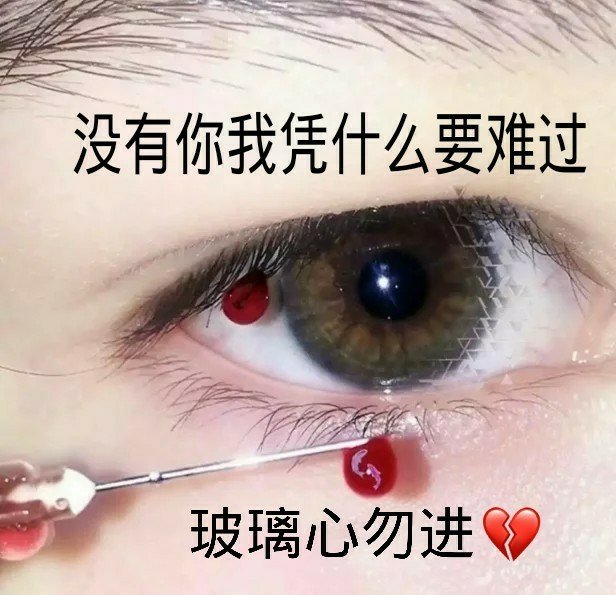 没有你我凭什么要难过9215 原图企鹅:8354 0574(原图在相册)