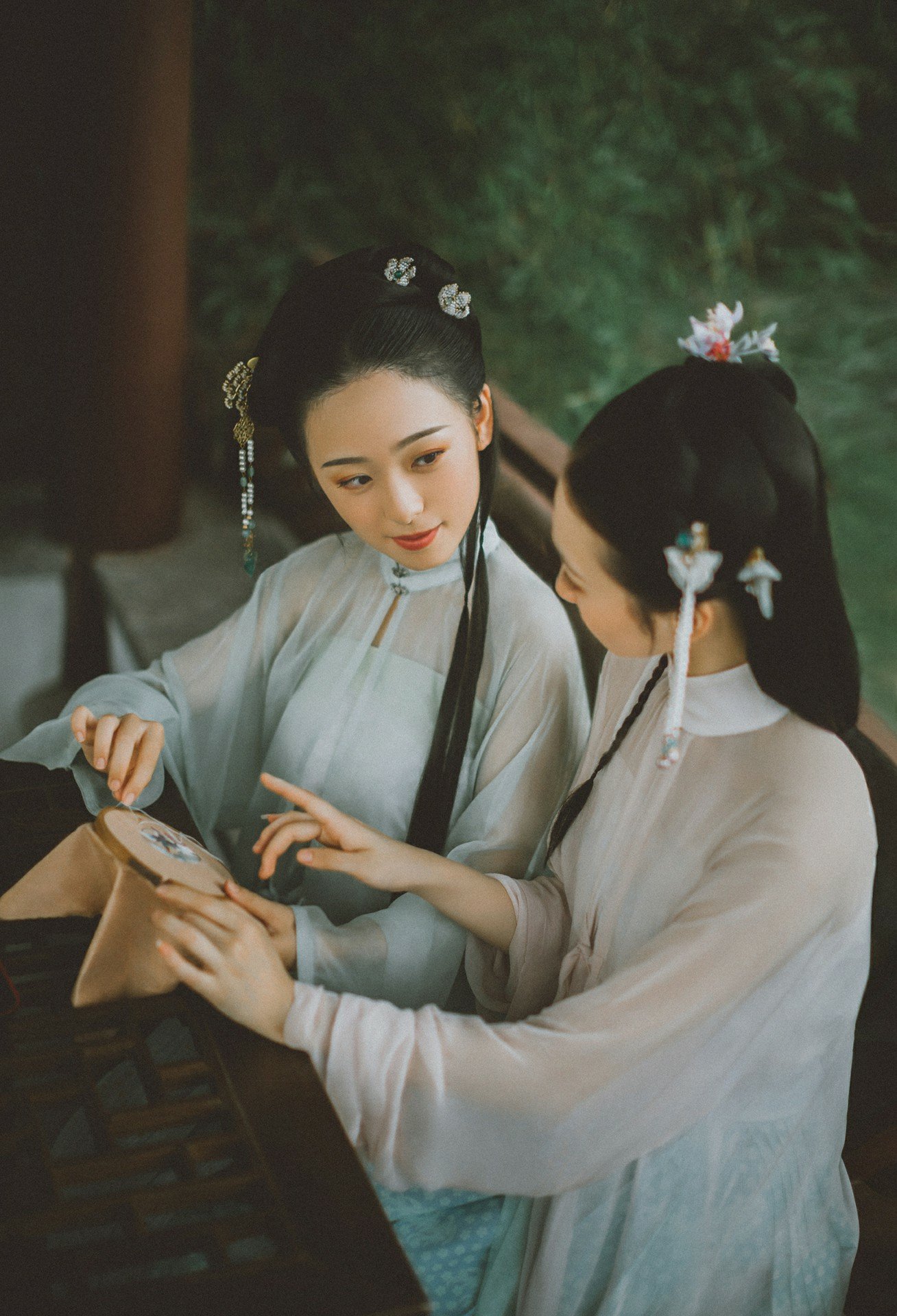 摄影写真# 《七夕·乞巧》 摄影后期:藤末 - 浮华离殇97梓君的快手